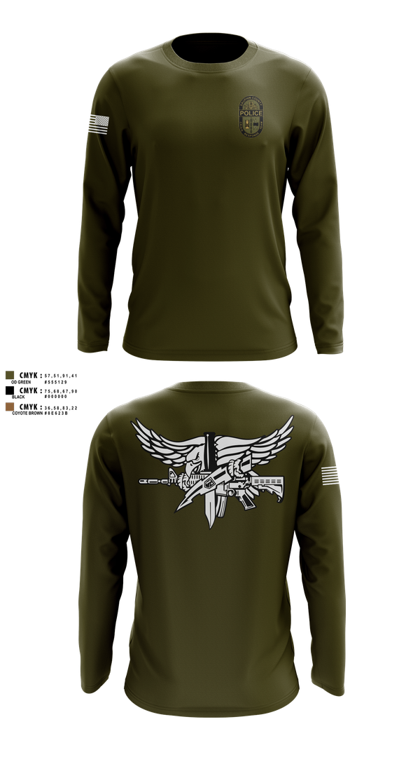 Long Sleeve Performance Shirt, DAUPHIN COUNTY CRT, , Teamtime, Team time, sublimation, custom sports apparel, team uniforms, spirit wear, spiritwear, sports uniforms, custom shirts, team store, custom team store, fundraiser sports, apparel fundraiser
