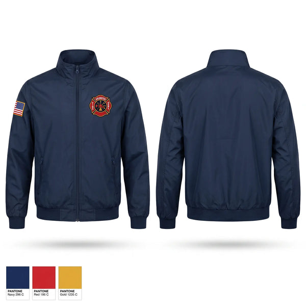 Windbreaker, Jake, Fire Department, Teamtime, Team time, sublimation, custom sports apparel, team uniforms, spirit wear, spiritwear, sports uniforms, custom shirts, team store, custom team store, fundraiser sports, apparel fundraiser