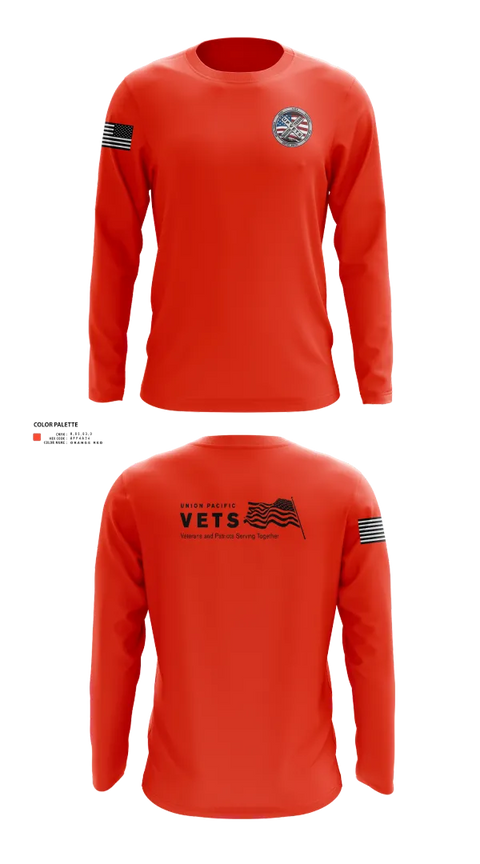 Long Sleeve Performance Shirt, South Texas UPVETS, , Teamtime, Team time, sublimation, custom sports apparel, team uniforms, spirit wear, spiritwear, sports uniforms, custom shirts, team store, custom team store, fundraiser sports, apparel fundraiser