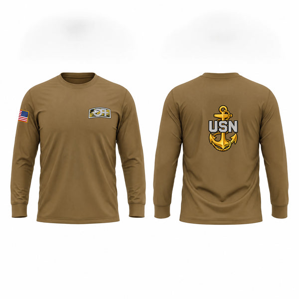 Long Sleeve Performance Shirt, 2025 S3 Ops, Navy, Teamtime, Team time, sublimation, custom sports apparel, team uniforms, spirit wear, spiritwear, sports uniforms, custom shirts, team store, custom team store, fundraiser sports, apparel fundraiser