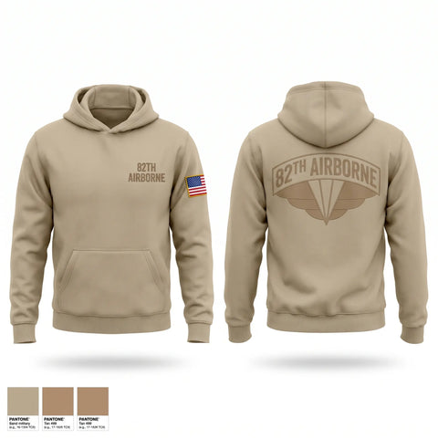 Hoodie, 82 th airborne, Army, Teamtime, Team time, sublimation, custom sports apparel, team uniforms, spirit wear, spiritwear, sports uniforms, custom shirts, team store, custom team store, fundraiser sports, apparel fundraiser
