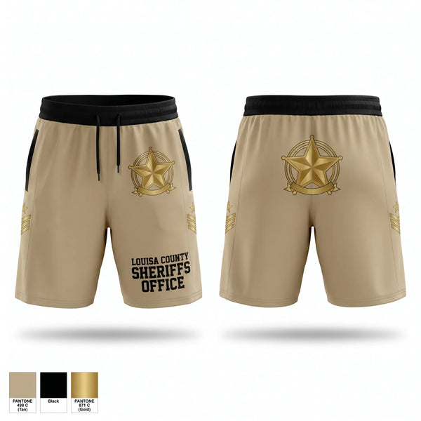 Athletic Shorts With Pockets, Louisa County Sheriff's Office, Police, Teamtime, Team time, sublimation, custom sports apparel, team uniforms, spirit wear, spiritwear, sports uniforms, custom shirts, team store, custom team store, fundraiser sports, apparel fundraiser