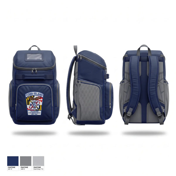 Gear Bag, Cobb Island Volunteer Fire Department and EMS, Fire Department, Teamtime, Team time, sublimation, custom sports apparel, team uniforms, spirit wear, spiritwear, sports uniforms, custom shirts, team store, custom team store, fundraiser sports, apparel fundraiser
