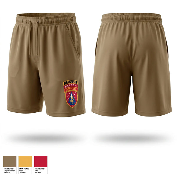 Athletic Shorts With Pockets, 3rd SFAB, Army, Teamtime, Team time, sublimation, custom sports apparel, team uniforms, spirit wear, spiritwear, sports uniforms, custom shirts, team store, custom team store, fundraiser sports, apparel fundraiser