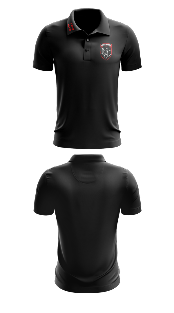 Short Sleeve Performance Polo, 2-10 AHB Knighthawks, Spirit Store, Teamtime, Team time, sublimation, custom sports apparel, team uniforms, spirit wear, spiritwear, sports uniforms, custom shirts, team store, custom team store, fundraiser sports, apparel fundraiser