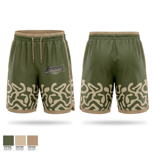 Athletic Shorts With Pockets, Braman Jiu Jitsu, , Teamtime, Team time, sublimation, custom sports apparel, team uniforms, spirit wear, spiritwear, sports uniforms, custom shirts, team store, custom team store, fundraiser sports, apparel fundraiser