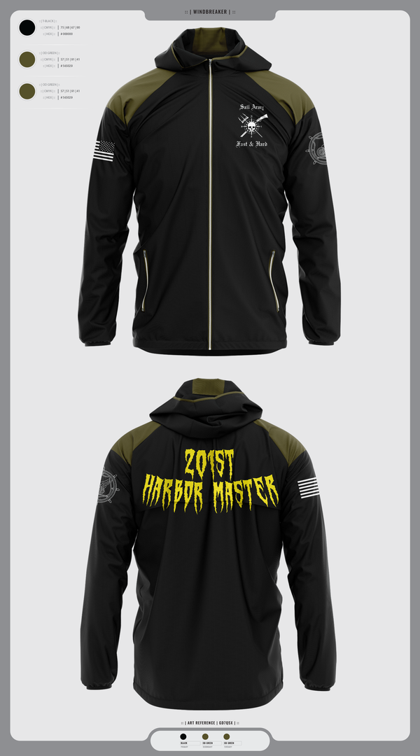 Windbreaker, , Army, Teamtime, Team time, sublimation, custom sports apparel, team uniforms, spirit wear, spiritwear, sports uniforms, custom shirts, team store, custom team store, fundraiser sports, apparel fundraiser