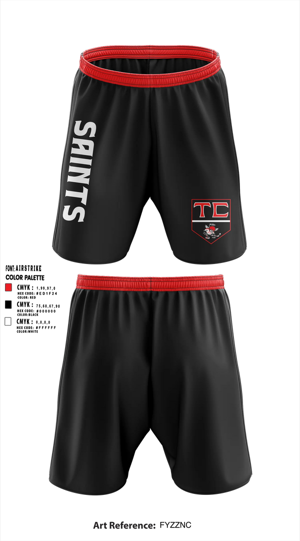 Athletic Shorts With Pockets, Tri County Saints, Ice Hockey, Teamtime, Team time, sublimation, custom sports apparel, team uniforms, spirit wear, spiritwear, sports uniforms, custom shirts, team store, custom team store, fundraiser sports, apparel fundraiser