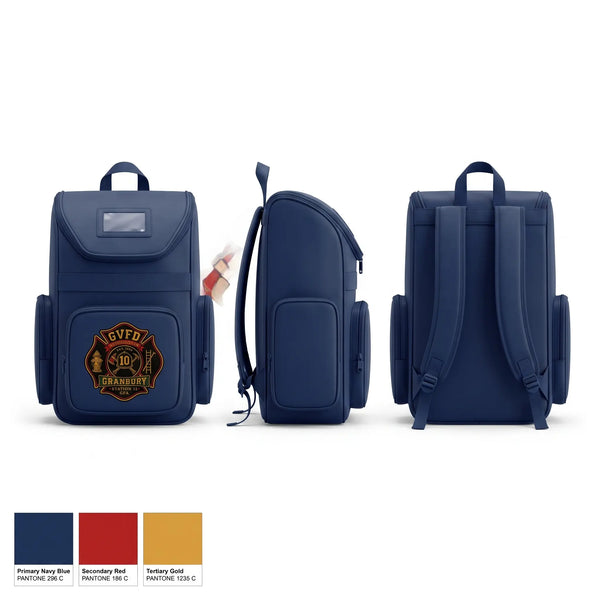 Gear Bag, Granbury Volunteer Fire Department, Fire Department, Teamtime, Team time, sublimation, custom sports apparel, team uniforms, spirit wear, spiritwear, sports uniforms, custom shirts, team store, custom team store, fundraiser sports, apparel fundraiser