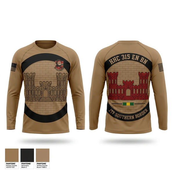 Long Sleeve Performance Shirt, 315 EN BN, Army, Teamtime, Team time, sublimation, custom sports apparel, team uniforms, spirit wear, spiritwear, sports uniforms, custom shirts, team store, custom team store, fundraiser sports, apparel fundraiser