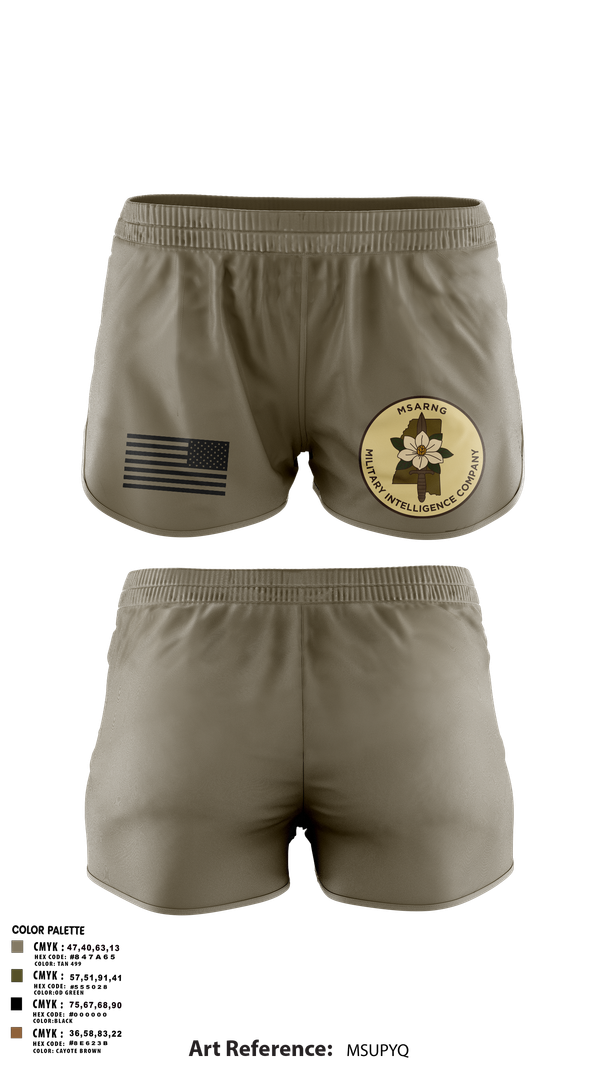Ranger Panties, , National Guard, Teamtime, Team time, sublimation, custom sports apparel, team uniforms, spirit wear, spiritwear, sports uniforms, custom shirts, team store, custom team store, fundraiser sports, apparel fundraiser