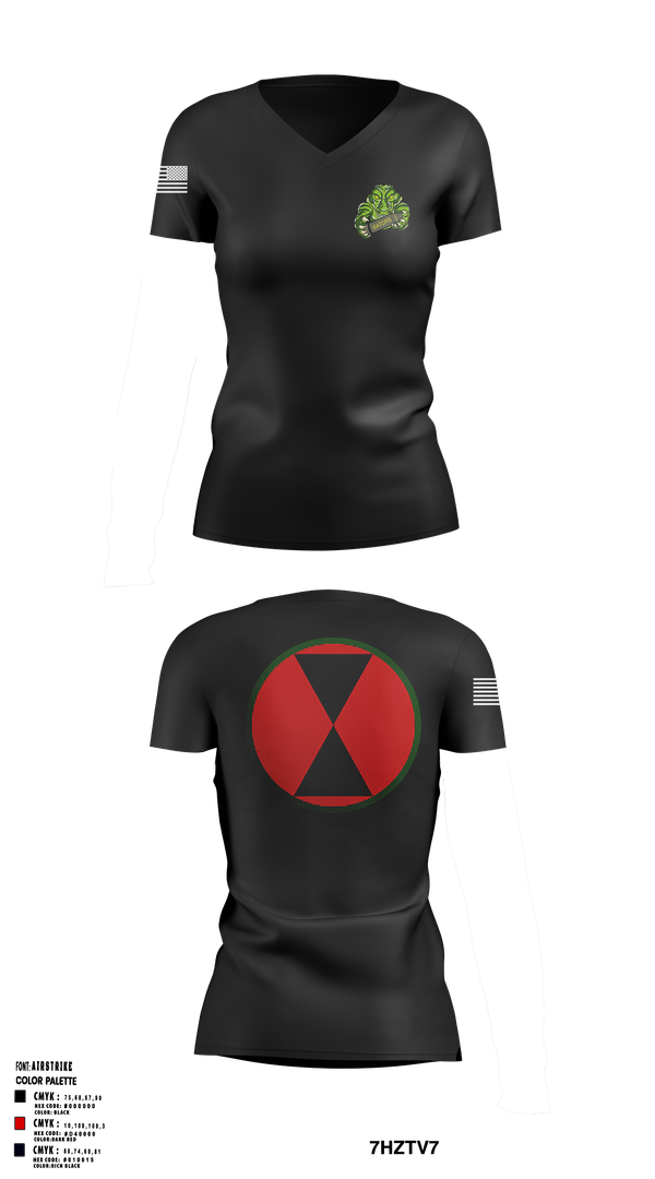 Womens Short Sleeve Vneck Shirt, 2-17 FA Filthy 1st, Army, Teamtime, Team time, sublimation, custom sports apparel, team uniforms, spirit wear, spiritwear, sports uniforms, custom shirts, team store, custom team store, fundraiser sports, apparel fundraiser