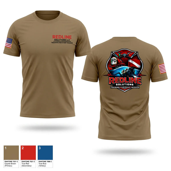 Short Sleeve Performance Shirt, Redline Solutions LLC, Fire Department, Teamtime, Team time, sublimation, custom sports apparel, team uniforms, spirit wear, spiritwear, sports uniforms, custom shirts, team store, custom team store, fundraiser sports, apparel fundraiser