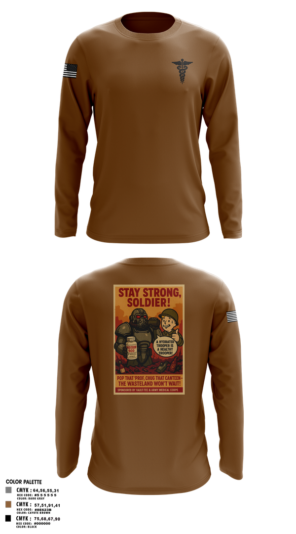 Long Sleeve Performance Shirt, 319th IEW, , Teamtime, Team time, sublimation, custom sports apparel, team uniforms, spirit wear, spiritwear, sports uniforms, custom shirts, team store, custom team store, fundraiser sports, apparel fundraiser