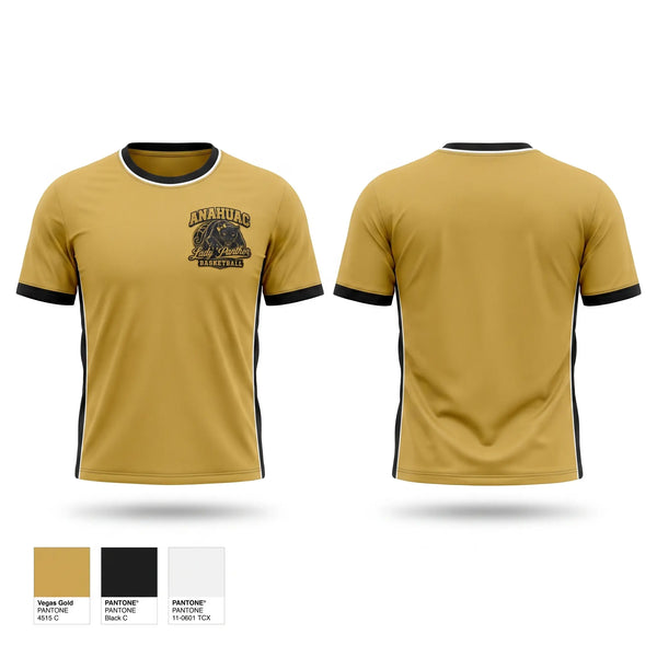 Short Sleeve Performance Shirt, Anahuac Lady Panthers, Women's Basketball, Teamtime, Team time, sublimation, custom sports apparel, team uniforms, spirit wear, spiritwear, sports uniforms, custom shirts, team store, custom team store, fundraiser sports, apparel fundraiser