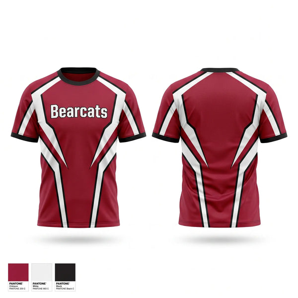 Football Jersey, Bearcats, Softball, Teamtime, Team time, sublimation, custom sports apparel, team uniforms, spirit wear, spiritwear, sports uniforms, custom shirts, team store, custom team store, fundraiser sports, apparel fundraiser