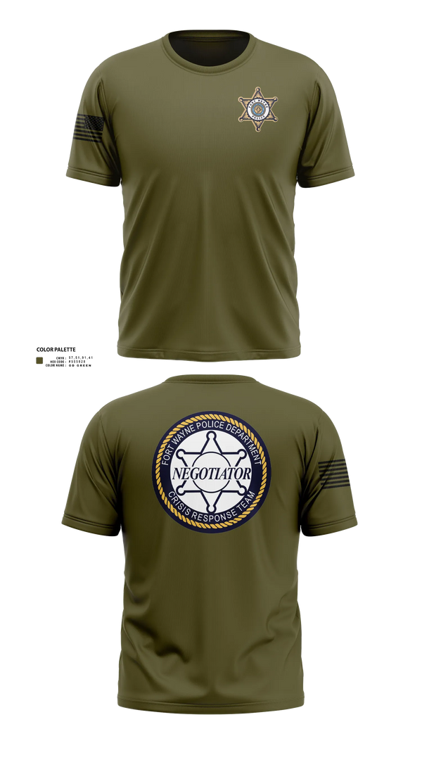 Short Sleeve Performance Shirt, CRT, Police, Teamtime, Team time, sublimation, custom sports apparel, team uniforms, spirit wear, spiritwear, sports uniforms, custom shirts, team store, custom team store, fundraiser sports, apparel fundraiser