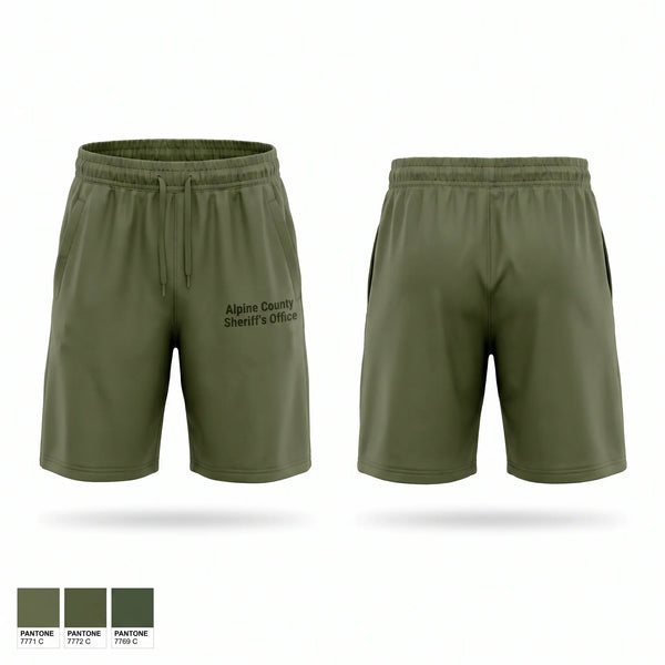 Athletic Shorts With Pockets, Alpine County Sheriff’s Office, Police, Teamtime, Team time, sublimation, custom sports apparel, team uniforms, spirit wear, spiritwear, sports uniforms, custom shirts, team store, custom team store, fundraiser sports, apparel fundraiser