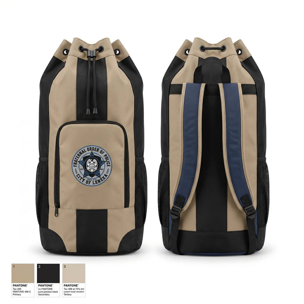 Gear Bag, Lenexa Fraternal Order of Police, Police, Teamtime, Team time, sublimation, custom sports apparel, team uniforms, spirit wear, spiritwear, sports uniforms, custom shirts, team store, custom team store, fundraiser sports, apparel fundraiser