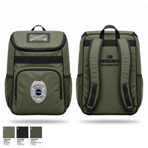 Gear Bag, AREA 30 CAREER CENTER LAW ENFORCEMENT, Police, Teamtime, Team time, sublimation, custom sports apparel, team uniforms, spirit wear, spiritwear, sports uniforms, custom shirts, team store, custom team store, fundraiser sports, apparel fundraiser