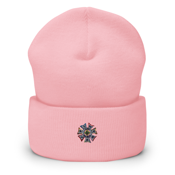 4-10 CAV 3 ABCT 4 ID 79547032 Cuffed Beanie | Yupoong 1501KC