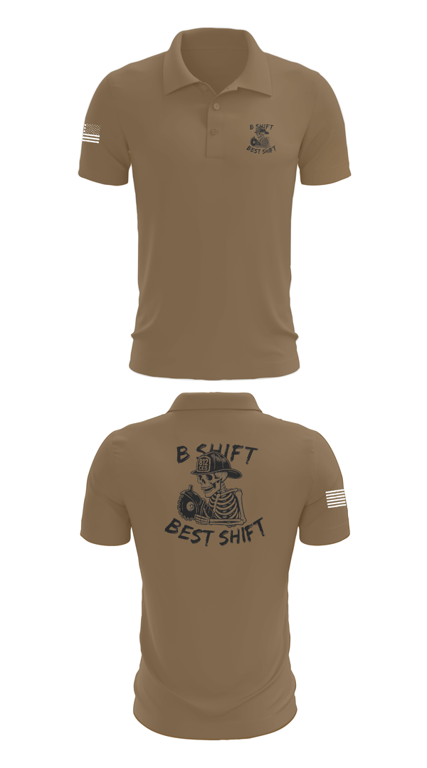 Short Sleeve Performance Polo, 812 CES (B shift), Air Force, Teamtime, Team time, sublimation, custom sports apparel, team uniforms, spirit wear, spiritwear, sports uniforms, custom shirts, team store, custom team store, fundraiser sports, apparel fundraiser