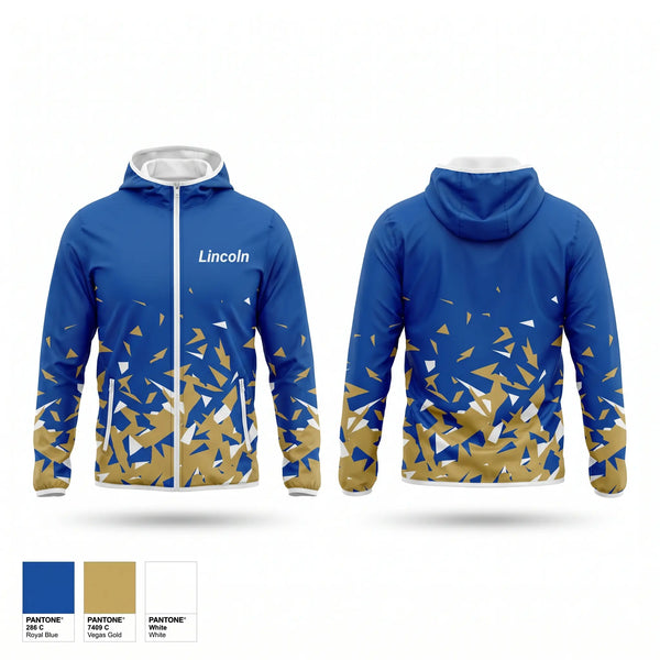 Windbreaker, LINCOLN AJROTC, Army, Teamtime, Team time, sublimation, custom sports apparel, team uniforms, spirit wear, spiritwear, sports uniforms, custom shirts, team store, custom team store, fundraiser sports, apparel fundraiser