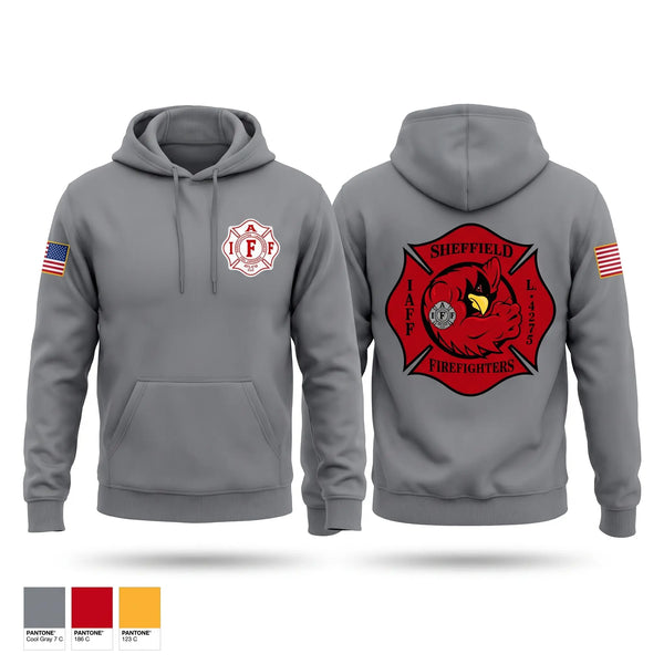 Hoodie, IAFF Local 4275, Fire Department, Teamtime, Team time, sublimation, custom sports apparel, team uniforms, spirit wear, spiritwear, sports uniforms, custom shirts, team store, custom team store, fundraiser sports, apparel fundraiser