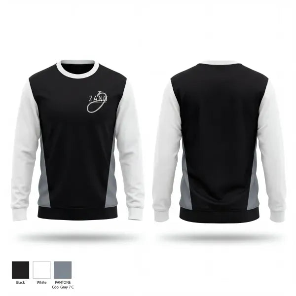 Crew Neck Sweatshirt, Zano Salons, , Teamtime, Team time, sublimation, custom sports apparel, team uniforms, spirit wear, spiritwear, sports uniforms, custom shirts, team store, custom team store, fundraiser sports, apparel fundraiser