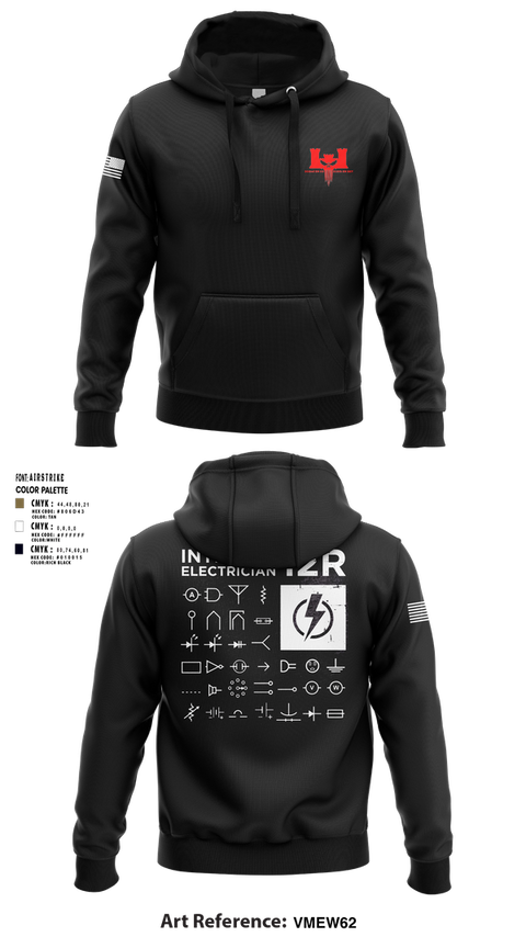 Hoodie, 302nd EN CO, Army, Teamtime, Team time, sublimation, custom sports apparel, team uniforms, spirit wear, spiritwear, sports uniforms, custom shirts, team store, custom team store, fundraiser sports, apparel fundraiser