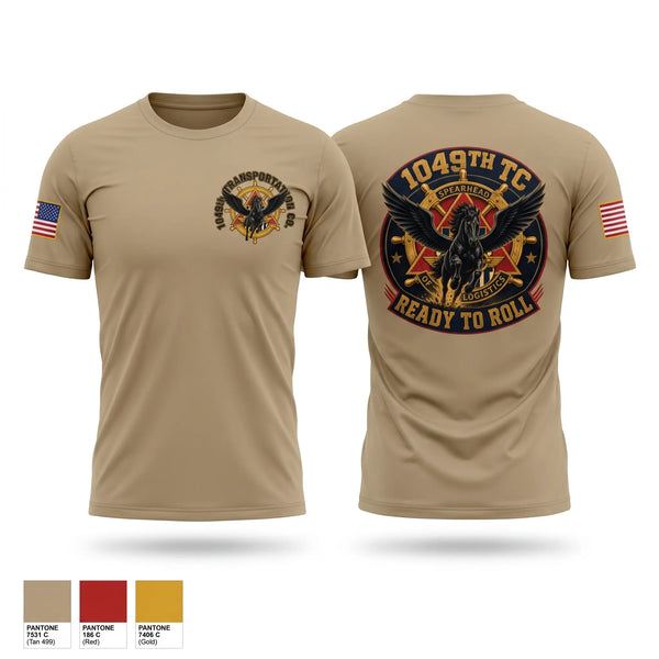 Short Sleeve Performance Shirt, 1049th Transportation Company, Army, Teamtime, Team time, sublimation, custom sports apparel, team uniforms, spirit wear, spiritwear, sports uniforms, custom shirts, team store, custom team store, fundraiser sports, apparel fundraiser