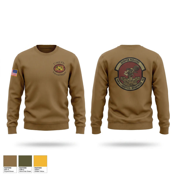 Crew Neck Sweatshirt, 166th LRS, National Guard, Teamtime, Team time, sublimation, custom sports apparel, team uniforms, spirit wear, spiritwear, sports uniforms, custom shirts, team store, custom team store, fundraiser sports, apparel fundraiser