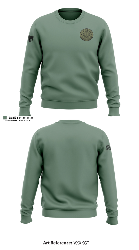 Crew Neck Sweatshirt, LAUREL COUNTY SHERIFFS OFFICE, Police, Teamtime, Team time, sublimation, custom sports apparel, team uniforms, spirit wear, spiritwear, sports uniforms, custom shirts, team store, custom team store, fundraiser sports, apparel fundraiser
