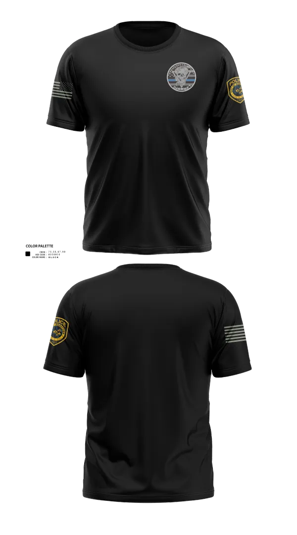 Short Sleeve Performance Shirt, Robstown Police Department, Police, Teamtime, Team time, sublimation, custom sports apparel, team uniforms, spirit wear, spiritwear, sports uniforms, custom shirts, team store, custom team store, fundraiser sports, apparel fundraiser