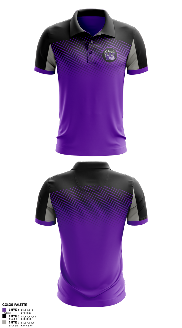 Short Sleeve Performance Polo, Soledad Warriors Cheer, Cheer, Teamtime, Team time, sublimation, custom sports apparel, team uniforms, spirit wear, spiritwear, sports uniforms, custom shirts, team store, custom team store, fundraiser sports, apparel fundraiser