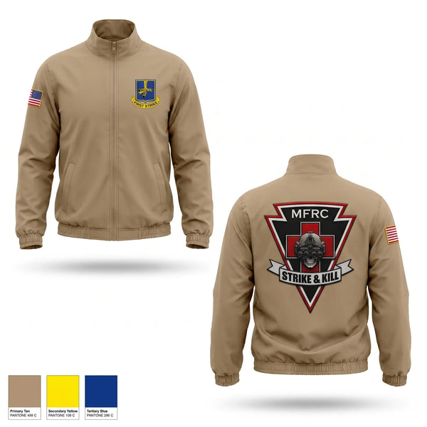 Windbreaker, 2-502 MFRC MED, Army, Teamtime, Team time, sublimation, custom sports apparel, team uniforms, spirit wear, spiritwear, sports uniforms, custom shirts, team store, custom team store, fundraiser sports, apparel fundraiser