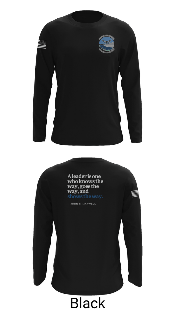 Long Sleeve Performance Shirt, CAP GA-160, Air Force, Teamtime, Team time, sublimation, custom sports apparel, team uniforms, spirit wear, spiritwear, sports uniforms, custom shirts, team store, custom team store, fundraiser sports, apparel fundraiser