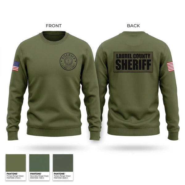 Crew Neck Sweatshirt, Laurel county sheriffs, Police, Teamtime, Team time, sublimation, custom sports apparel, team uniforms, spirit wear, spiritwear, sports uniforms, custom shirts, team store, custom team store, fundraiser sports, apparel fundraiser