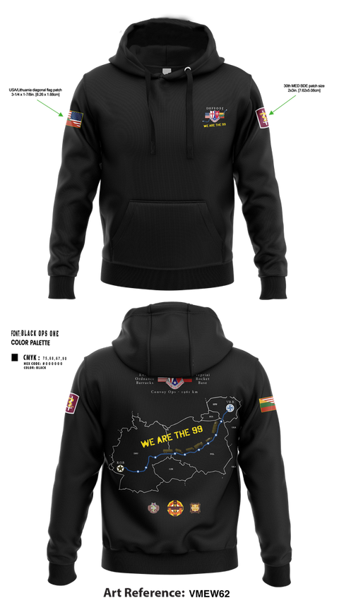 Hoodie, 30th MED BDE DEF25, , Teamtime, Team time, sublimation, custom sports apparel, team uniforms, spirit wear, spiritwear, sports uniforms, custom shirts, team store, custom team store, fundraiser sports, apparel fundraiser