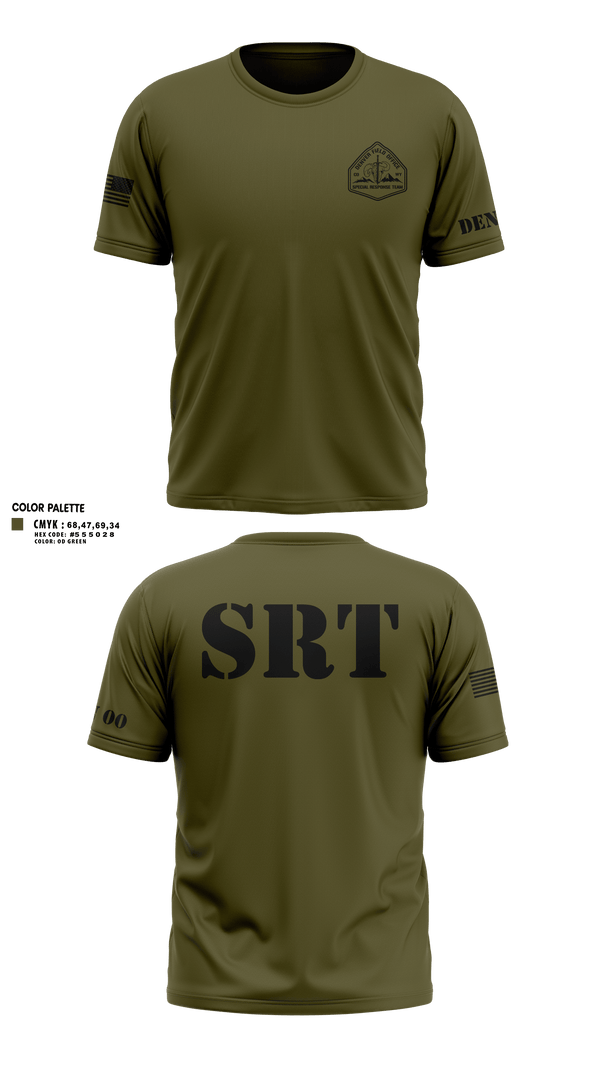 Old School Cotton Feel Shirt, Denver Special Response Team, Police, Teamtime, Team time, sublimation, custom sports apparel, team uniforms, spirit wear, spiritwear, sports uniforms, custom shirts, team store, custom team store, fundraiser sports, apparel fundraiser
