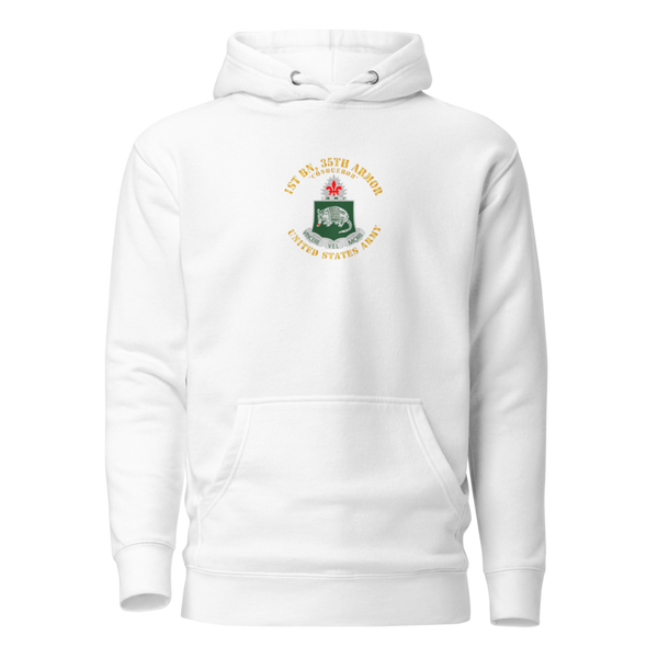 Unisex Hoodie - 1 - White
