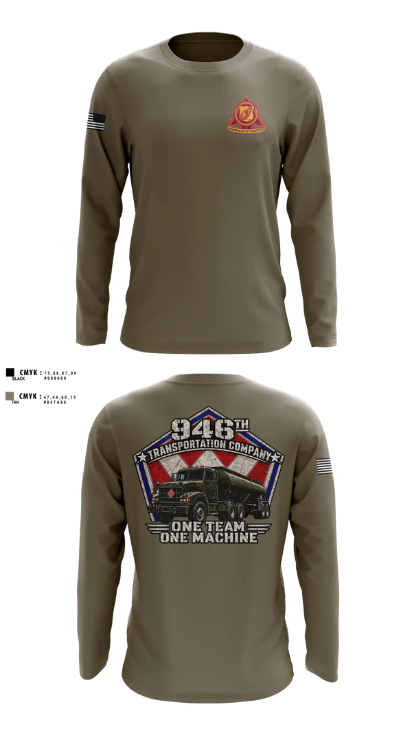 Long Sleeve Performance Shirt, 946th TC, Army, Teamtime, Team time, sublimation, custom sports apparel, team uniforms, spirit wear, spiritwear, sports uniforms, custom shirts, team store, custom team store, fundraiser sports, apparel fundraiser