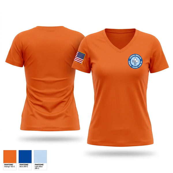 Womens Short Sleeve Vneck Shirt, NFSAR marine unit, Police, Teamtime, Team time, sublimation, custom sports apparel, team uniforms, spirit wear, spiritwear, sports uniforms, custom shirts, team store, custom team store, fundraiser sports, apparel fundraiser