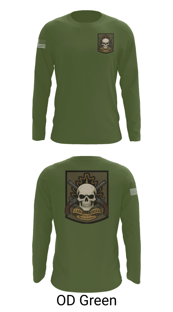 Long Sleeve Performance Shirt, 430th MP Detachment, , Teamtime, Team time, sublimation, custom sports apparel, team uniforms, spirit wear, spiritwear, sports uniforms, custom shirts, team store, custom team store, fundraiser sports, apparel fundraiser