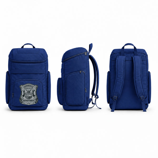Gear Bag, Ferndale Police Department, Police, Teamtime, Team time, sublimation, custom sports apparel, team uniforms, spirit wear, spiritwear, sports uniforms, custom shirts, team store, custom team store, fundraiser sports, apparel fundraiser