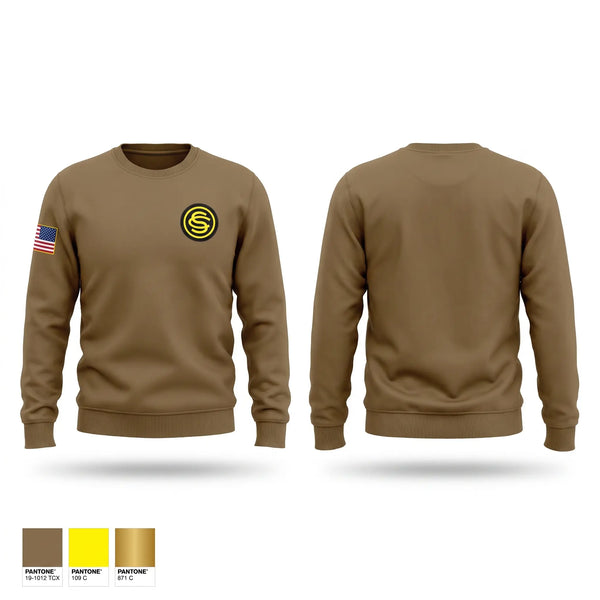 Crew Neck Sweatshirt, 1/169 OCS, Army, Teamtime, Team time, sublimation, custom sports apparel, team uniforms, spirit wear, spiritwear, sports uniforms, custom shirts, team store, custom team store, fundraiser sports, apparel fundraiser