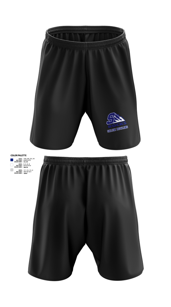 Athletic Shorts With Pockets, Salem High School Bowling, Bowling, Teamtime, Team time, sublimation, custom sports apparel, team uniforms, spirit wear, spiritwear, sports uniforms, custom shirts, team store, custom team store, fundraiser sports, apparel fundraiser
