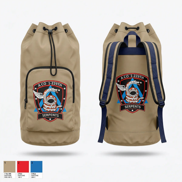 Gear Bag, A CO 1-229, Army, Teamtime, Team time, sublimation, custom sports apparel, team uniforms, spirit wear, spiritwear, sports uniforms, custom shirts, team store, custom team store, fundraiser sports, apparel fundraiser
