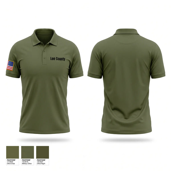 Short Sleeve Performance Polo, Lee County, Police, Teamtime, Team time, sublimation, custom sports apparel, team uniforms, spirit wear, spiritwear, sports uniforms, custom shirts, team store, custom team store, fundraiser sports, apparel fundraiser