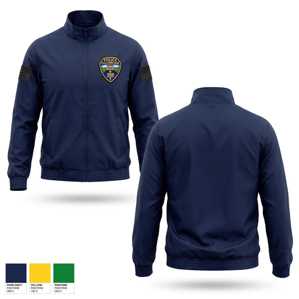 Windbreaker, Tucumcari Police Department, Police, Teamtime, Team time, sublimation, custom sports apparel, team uniforms, spirit wear, spiritwear, sports uniforms, custom shirts, team store, custom team store, fundraiser sports, apparel fundraiser